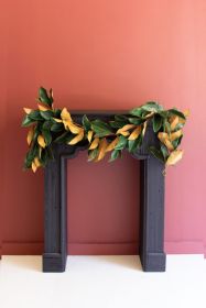 ARTIFICIAL MAGNOLIA LEAF GARLAND - 72"