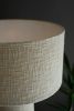 BOUCLE FABRIC TABLE LAMP WITH SHADE