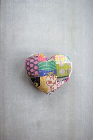 HEART SHAPE - KANTHA PILLOW